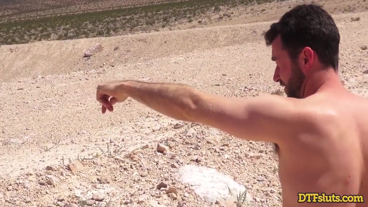 James Deen And L A S - Vegas Desert Orgy With