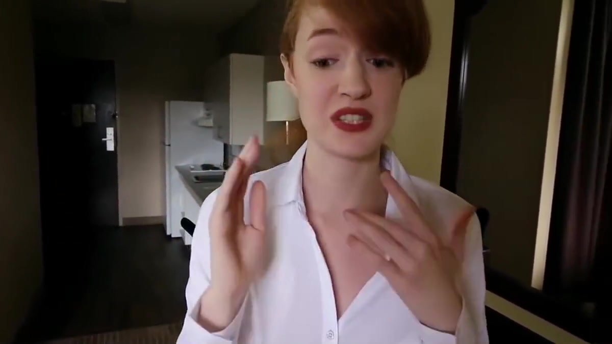 Ginger teen 18+ Gets Fucked At Work