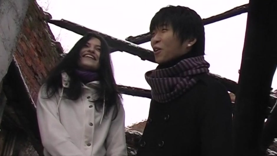Nika in amateur video with a hot chick and handsome fucker