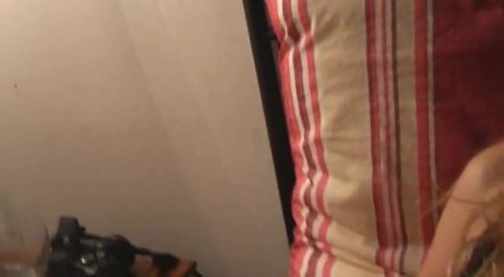 Horny couple teasing cute bondage student 18+