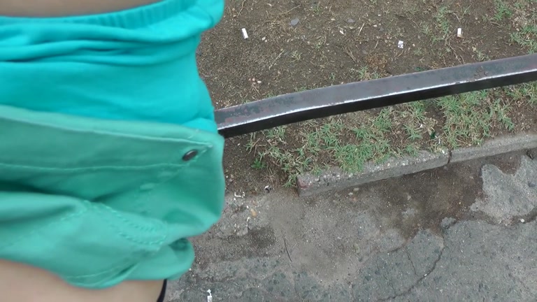 Pretty babe has real public fuck adventure