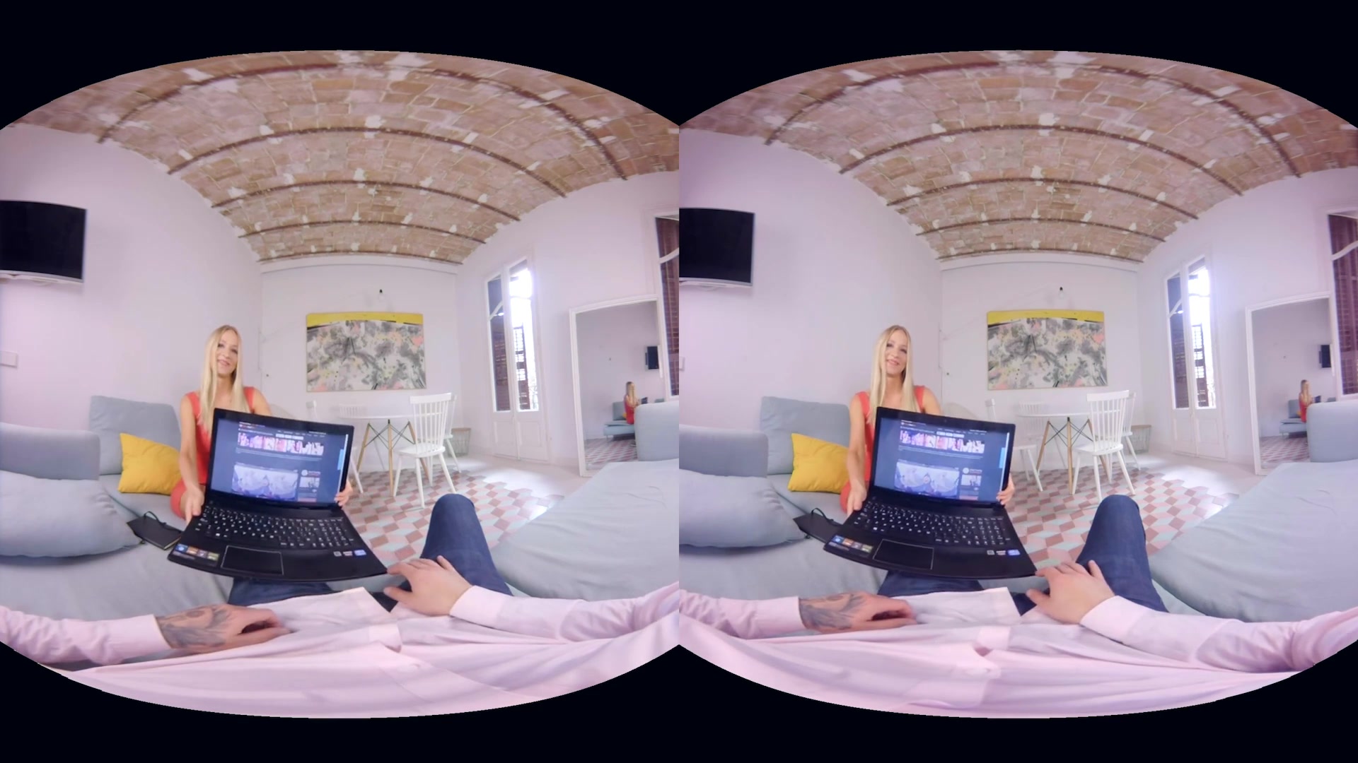 Adrian Dimas Kiara Lord in My intern - VirtualRealPorn