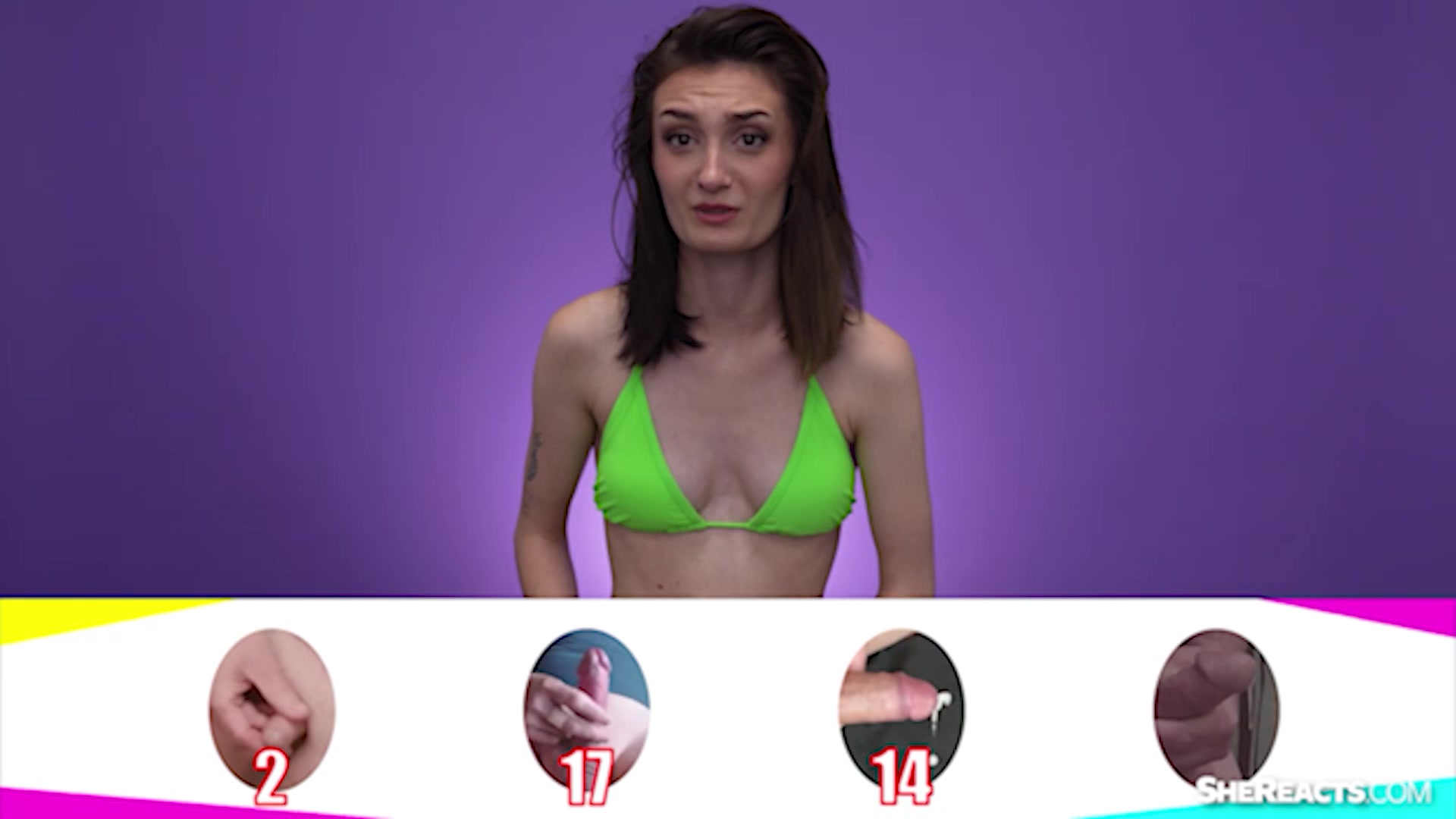 Too small? Small Dick Challenge 2 – River and Vanessa