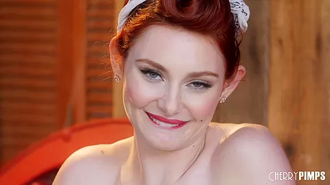All Natural Redhead Babe Lacy Lennon Masturbates Intensely To Orgasm
