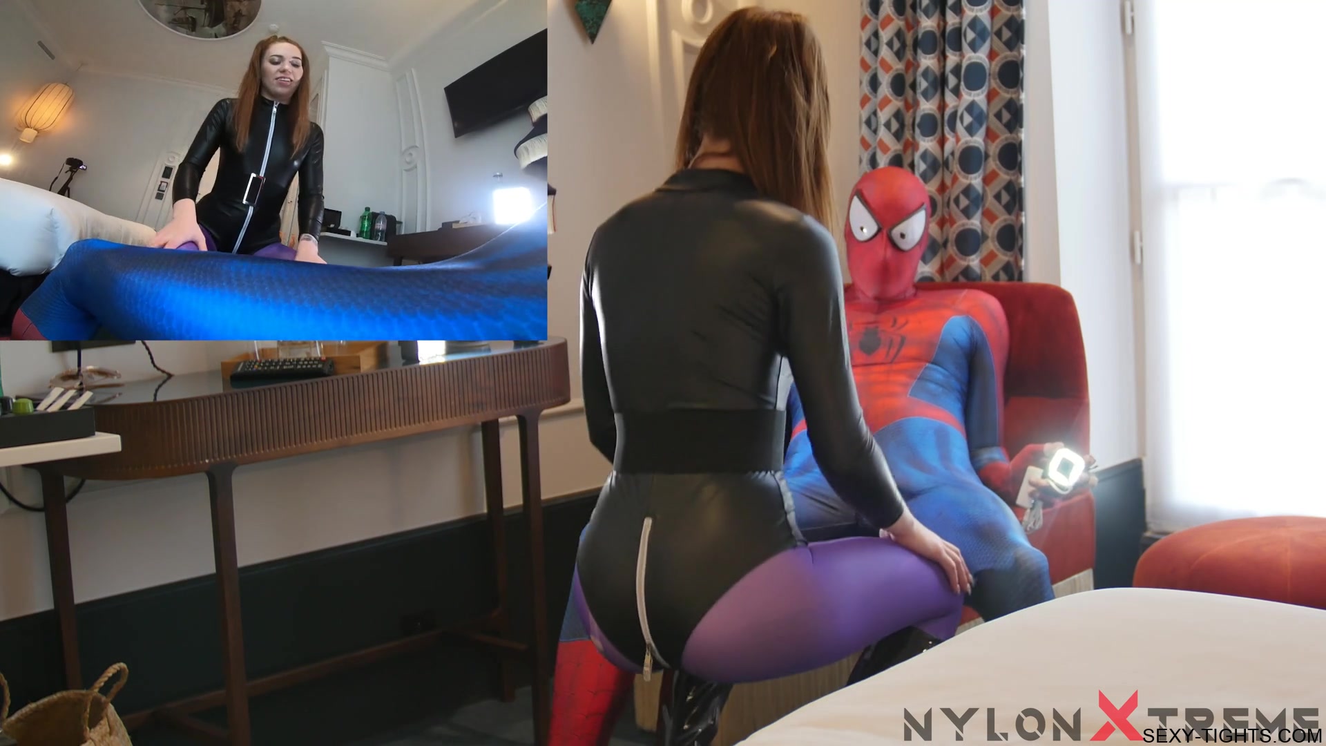 164 Monika Wild Fucked With Purple Pantyhose - Sex Movies Featuring Sexy Tights