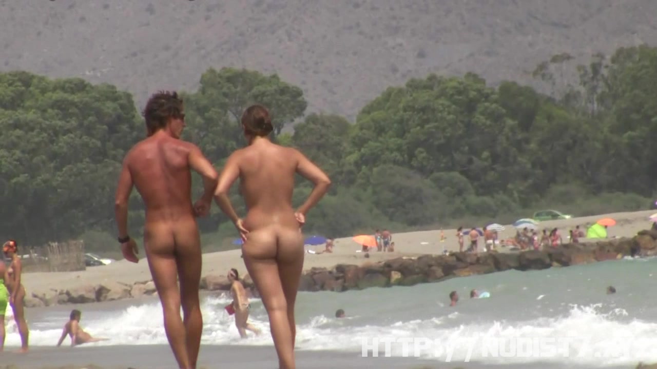 Sexy nudist babes do many things on the nude beach