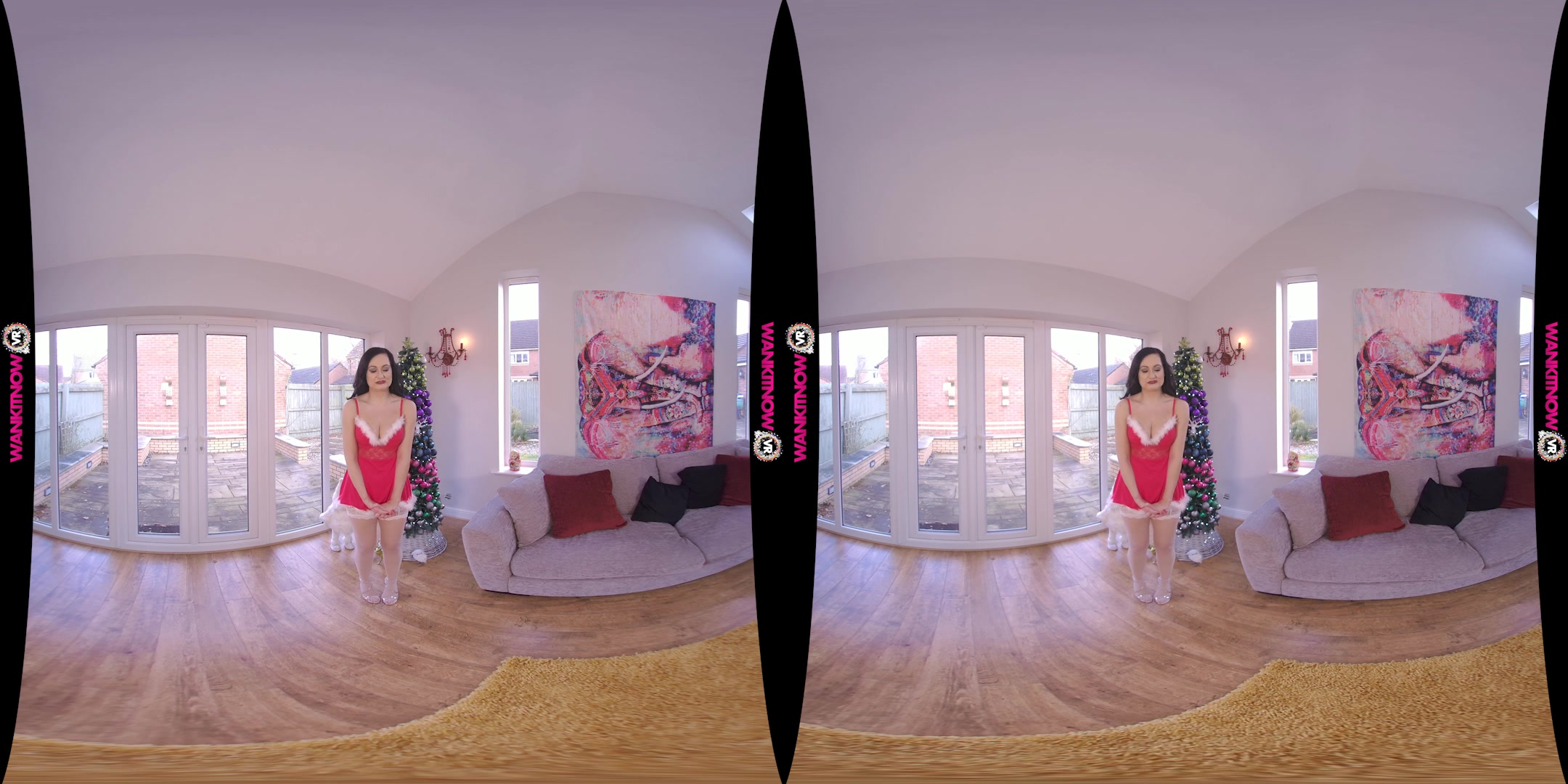 Christmas Cock featuring Bonnie - WankitNowVR