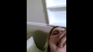 Blackcockhoe slut drinking black sperm from condom full face  sissy