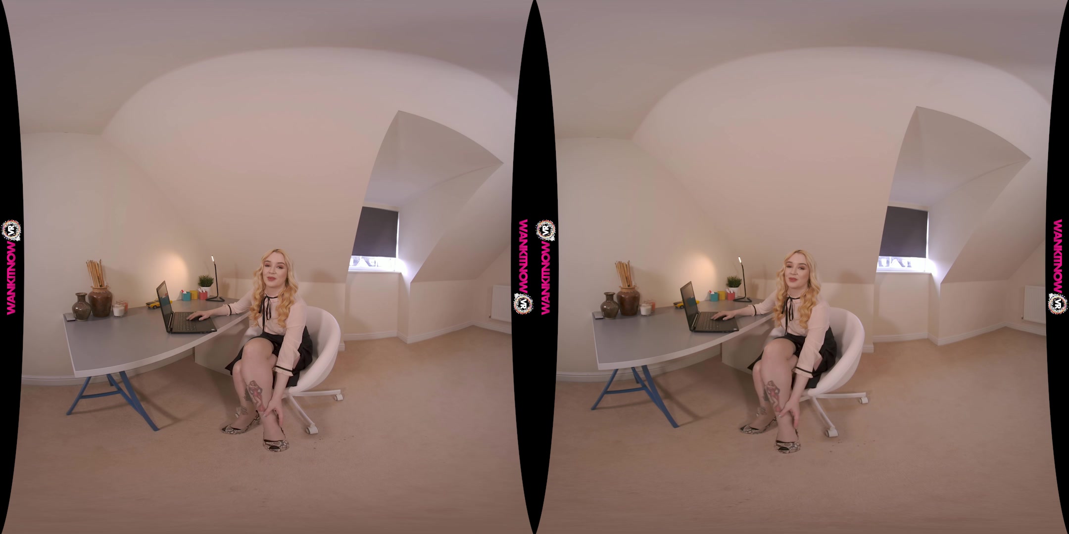 Office Gossip featuring Lana - WankitNowVR