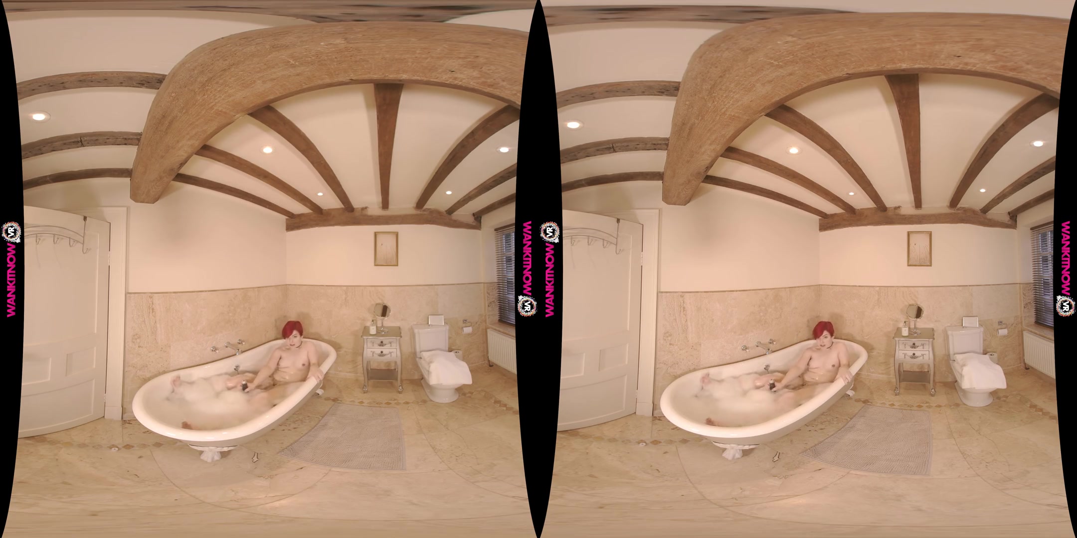 Bath time Submissive - Amateur Bath Fingering Solo Model
