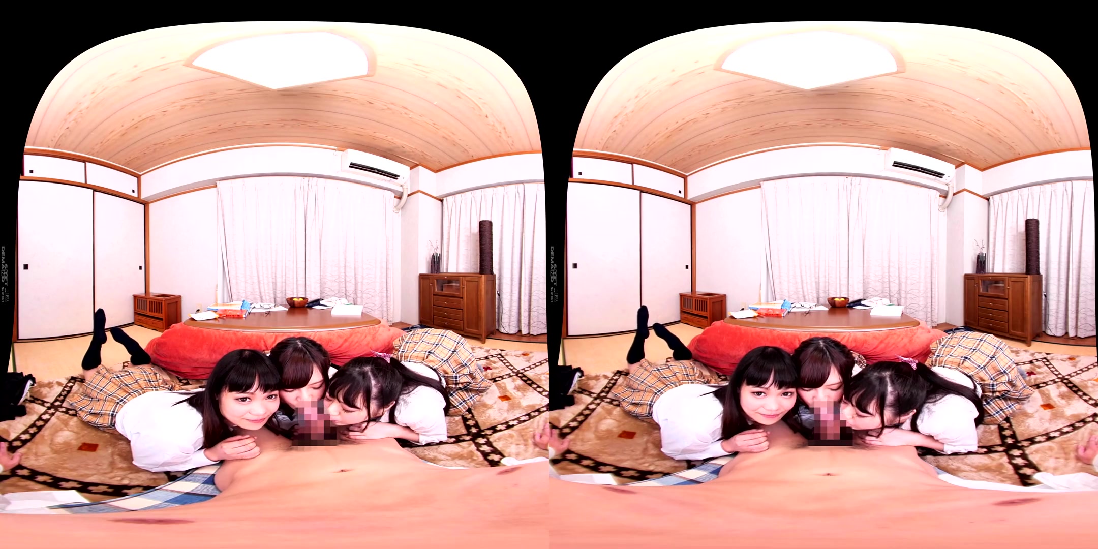 Spending New Years Under the Foot Warmer with Three Hot schoolgirls 18+ 3 - SexLikeReal