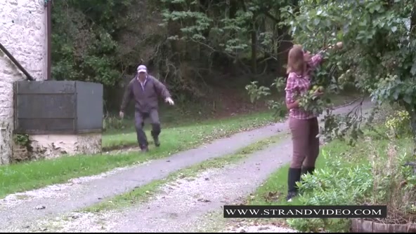 Punished In The Wood Shed