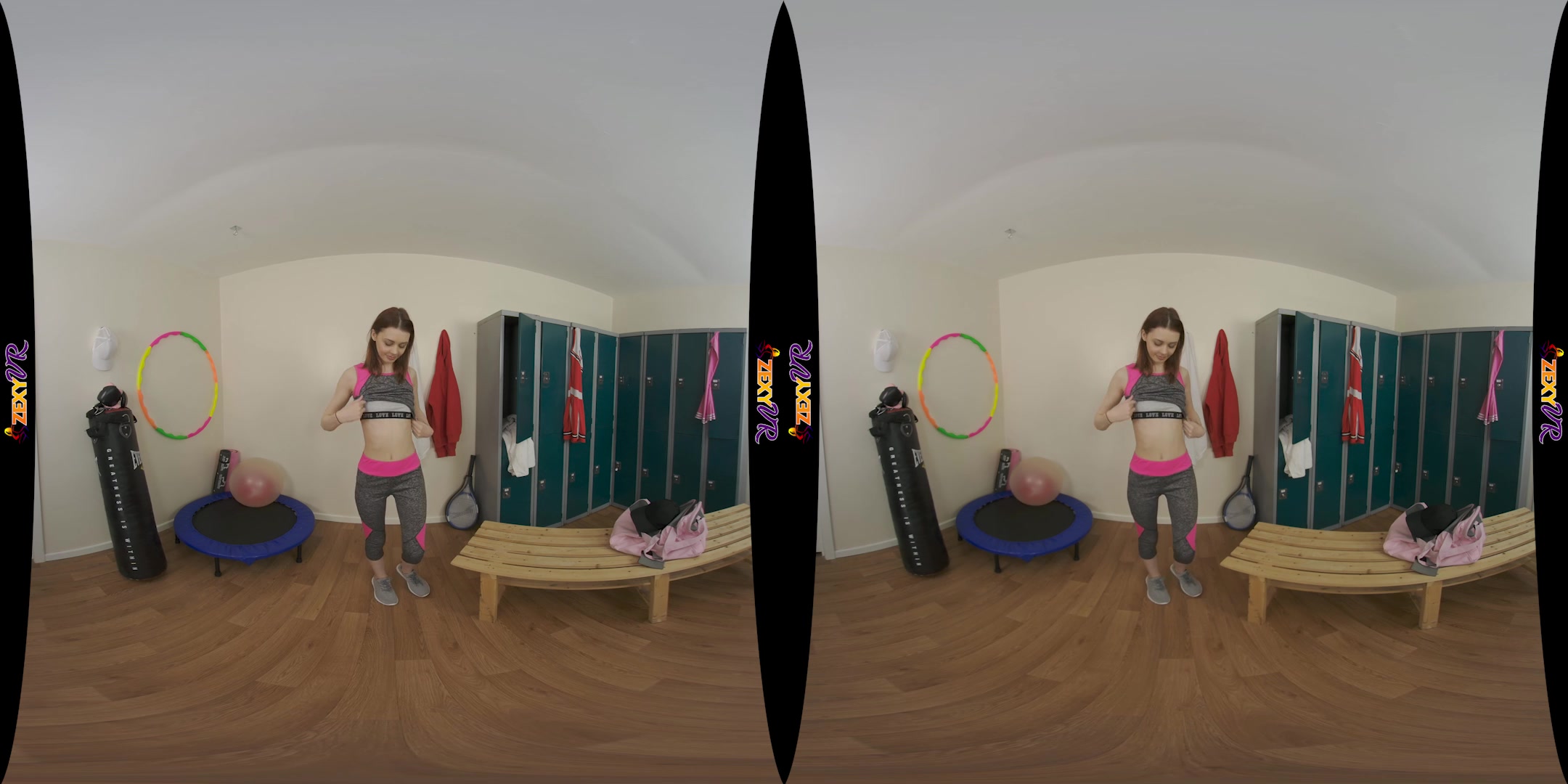 Locker Room Libido featuring Kourtney E - ZexyVR