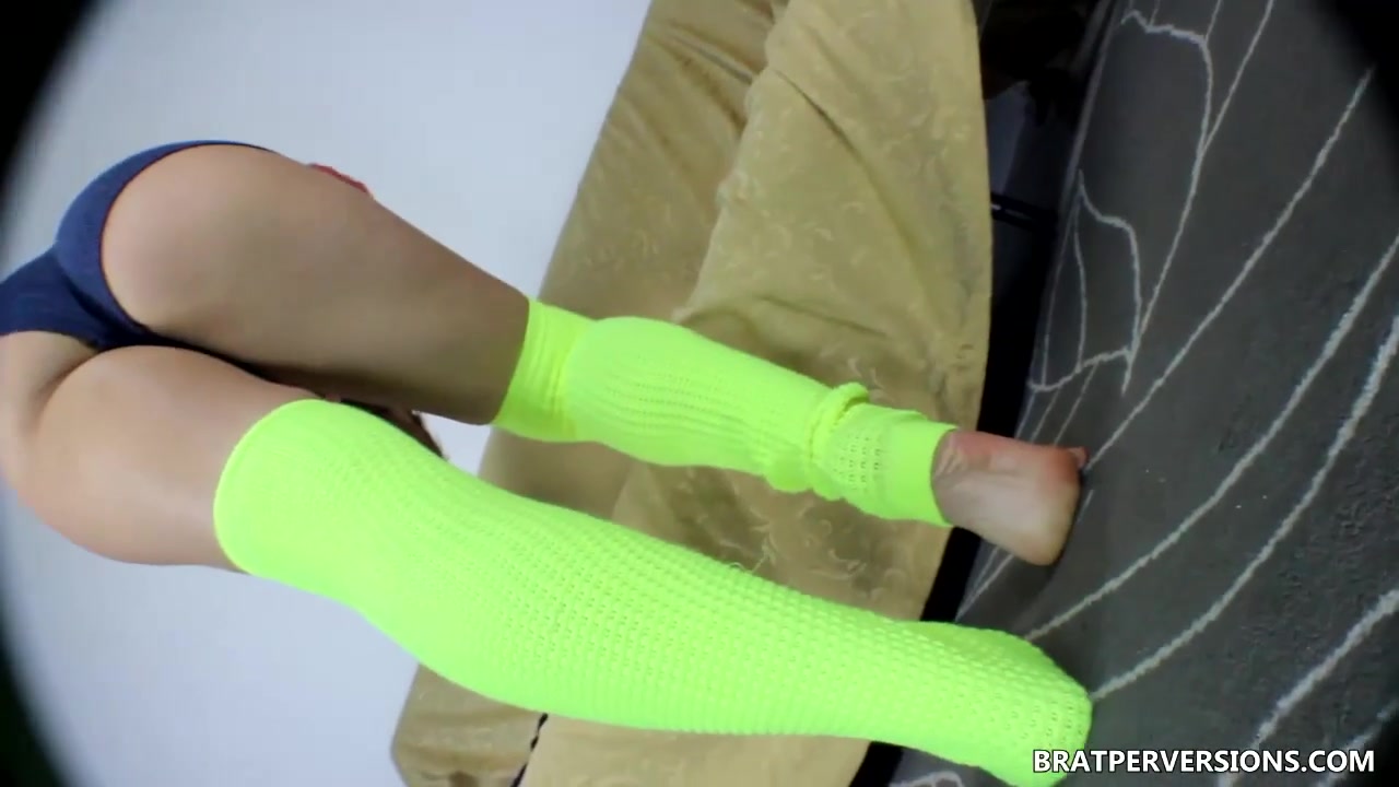 Leg Warmers Tease - Brat Perversions
