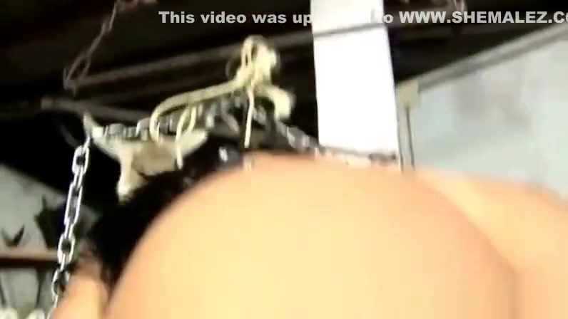 Amazing hot fetish tranny solo tease