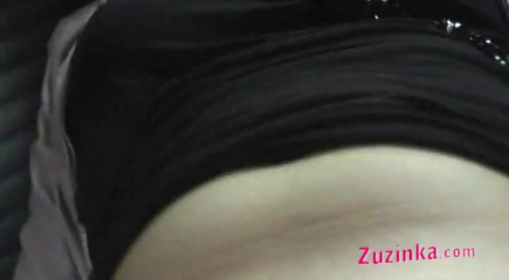 Oral sex in car with czech amateur Zuzinka