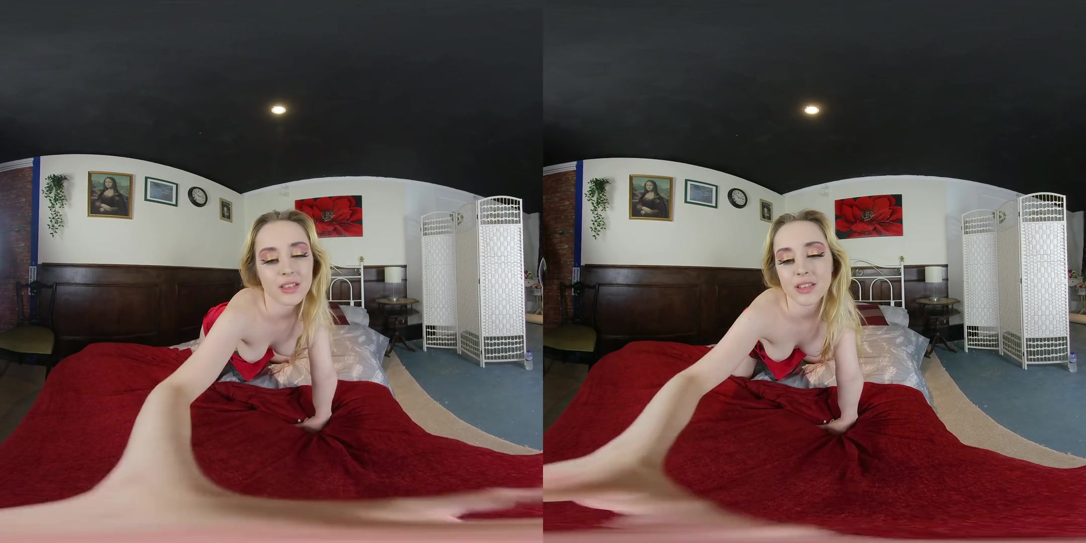 Sleepy Kitten - Cute Amateur Blonde Striptease - SexLikeReal