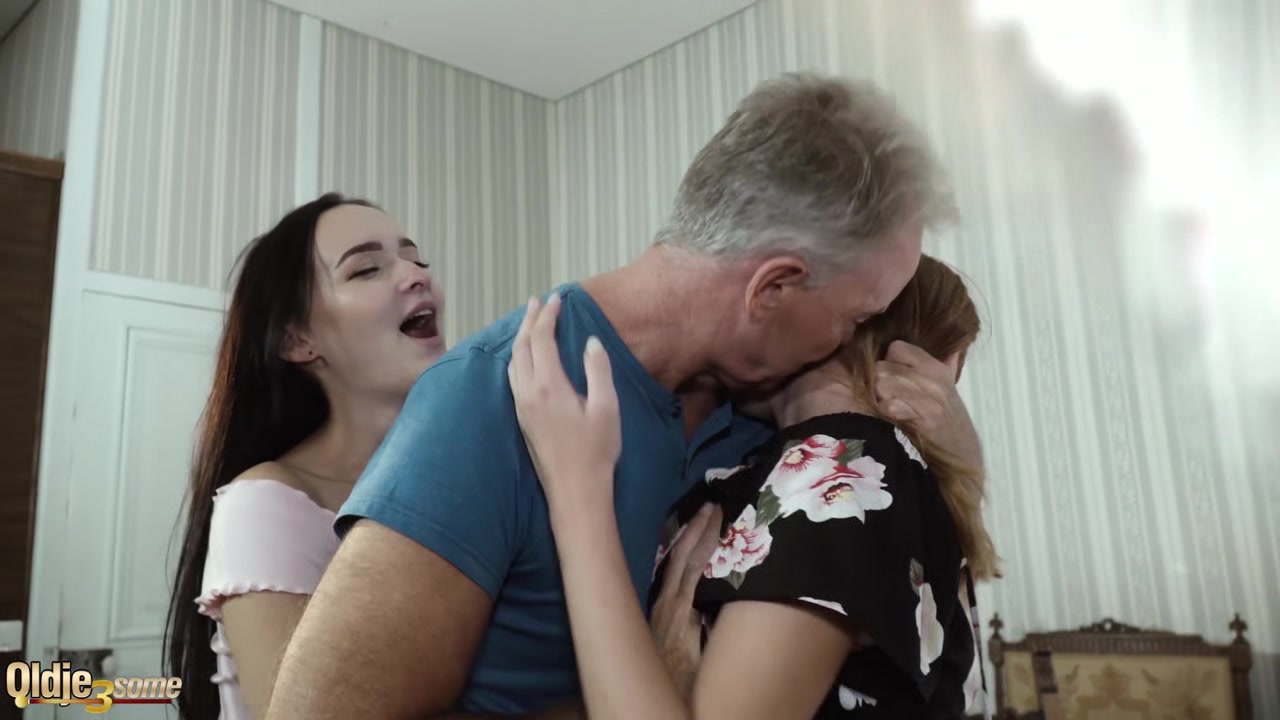 Boss lady orders a threesome
