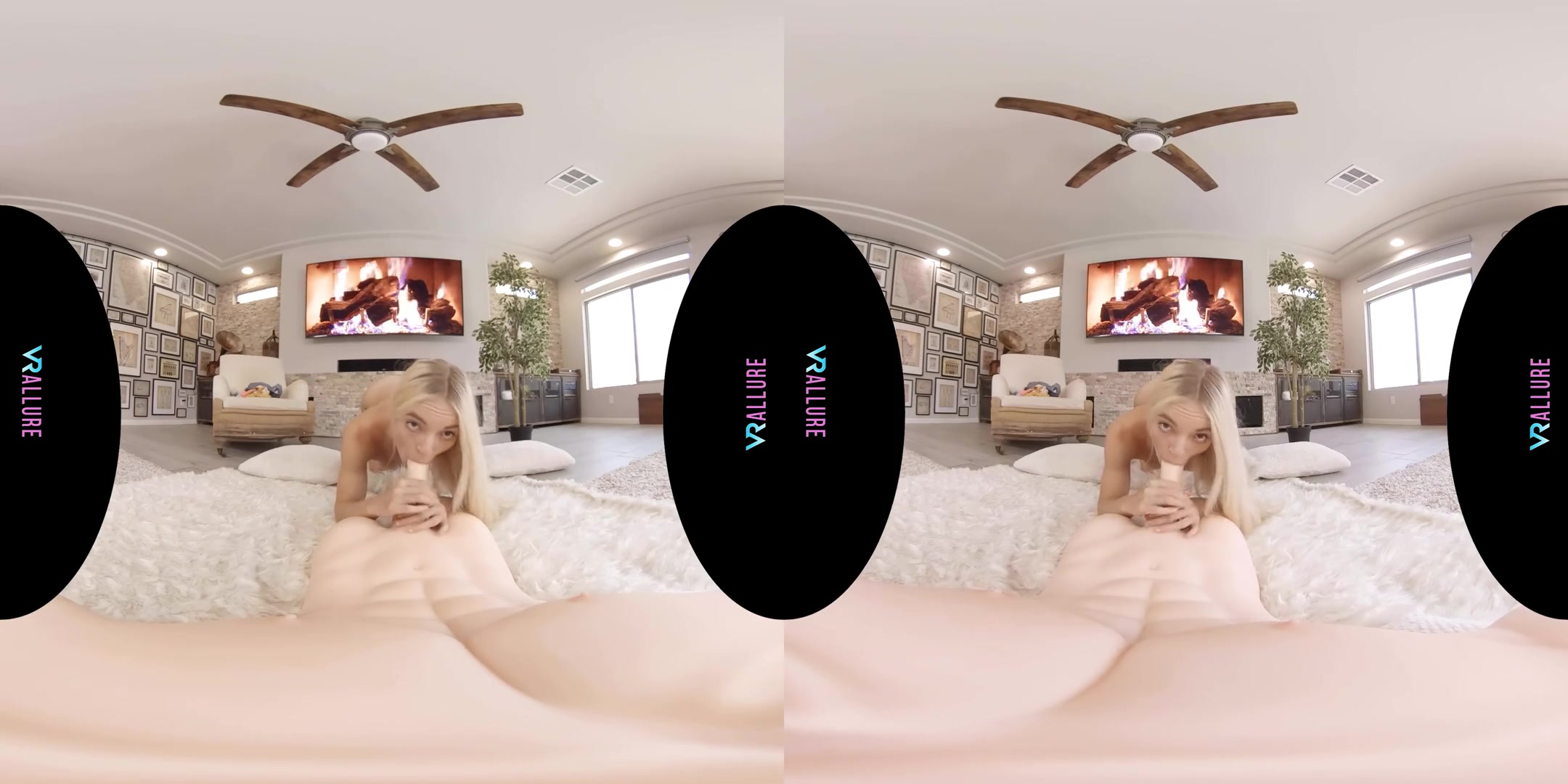 Come Get Comfy By The Fire With Me! - Cute Blonde teen 18+ Babe Hardcore with a Tommy Torso