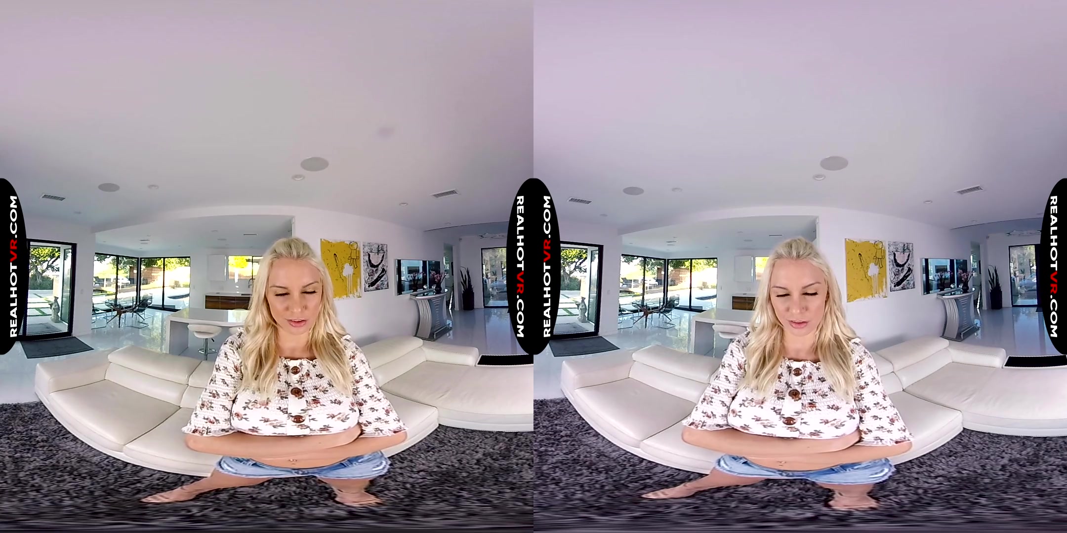 Kenzie Taylor & Shay Evans in Four Big Tits, Two Wet Pussies & You, Wanna Join In? - RealHotVR