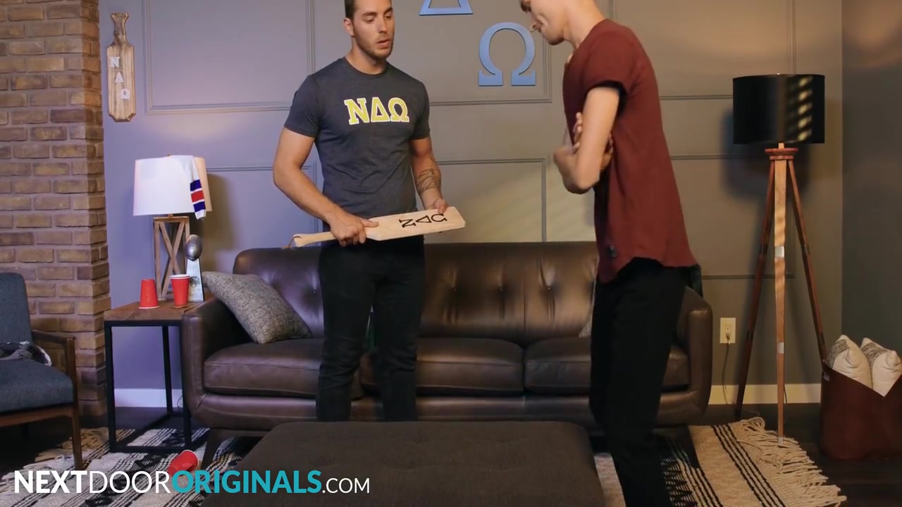Frat Boy With Bad Attitude Is Taught Manners