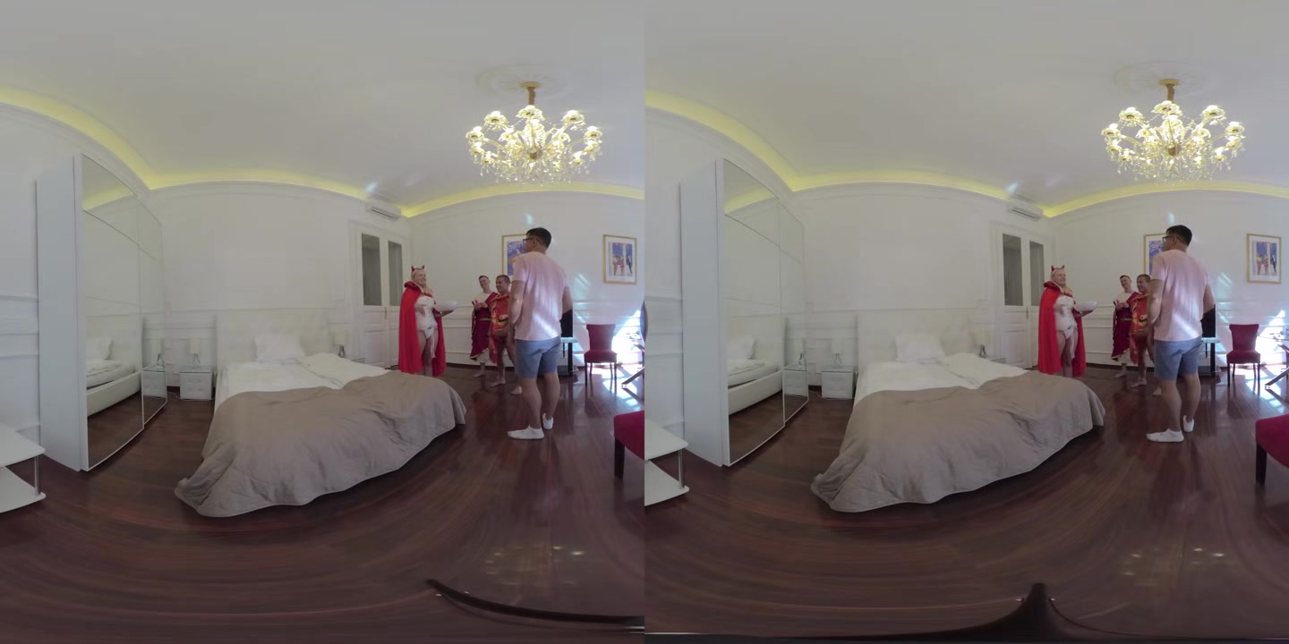 Trick or Anal Creampie Threesome Treat for Busty MILF Sandra Sweet - Part I - PornoDanVR