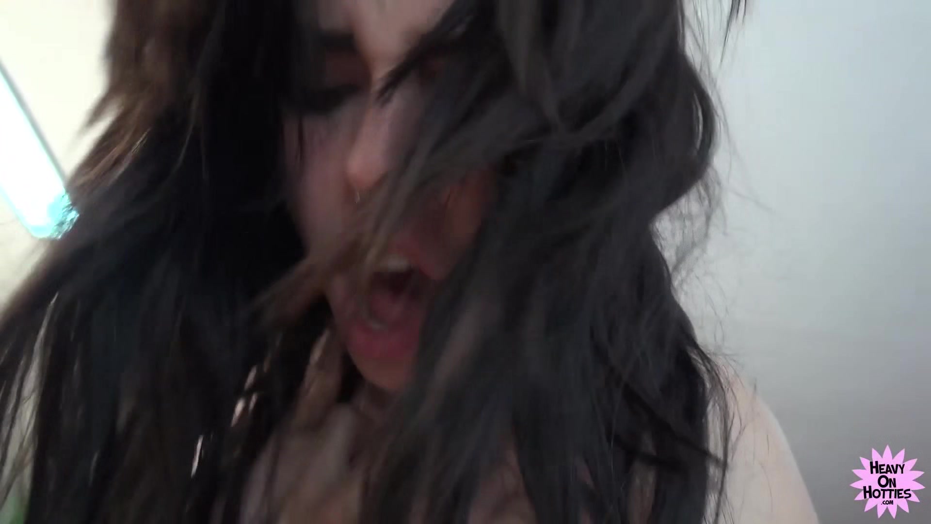 Slurping Cum With Thais - HeavyOnHotties