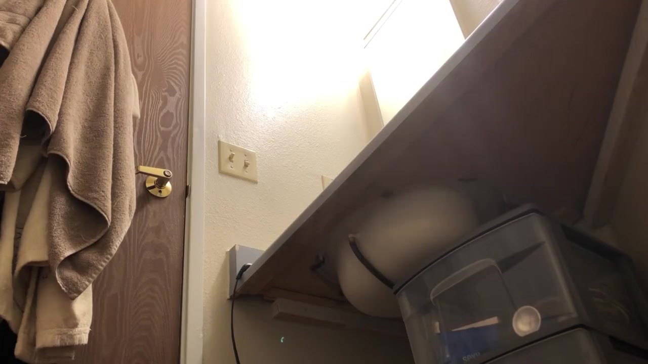 REAL 4K spying on this sexy teen 18+ after her shower - STEPSIS