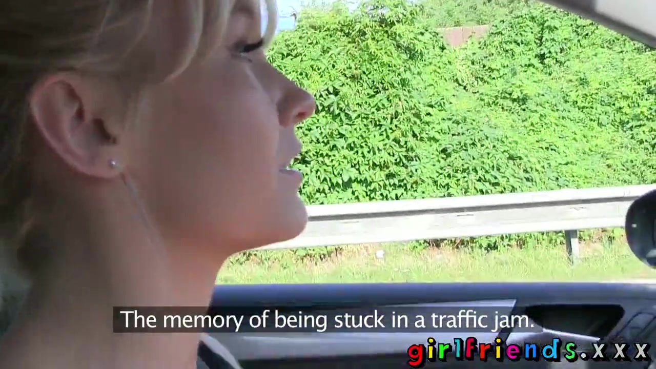 Girlfriends Fit babes eat pussy on back seat of a car