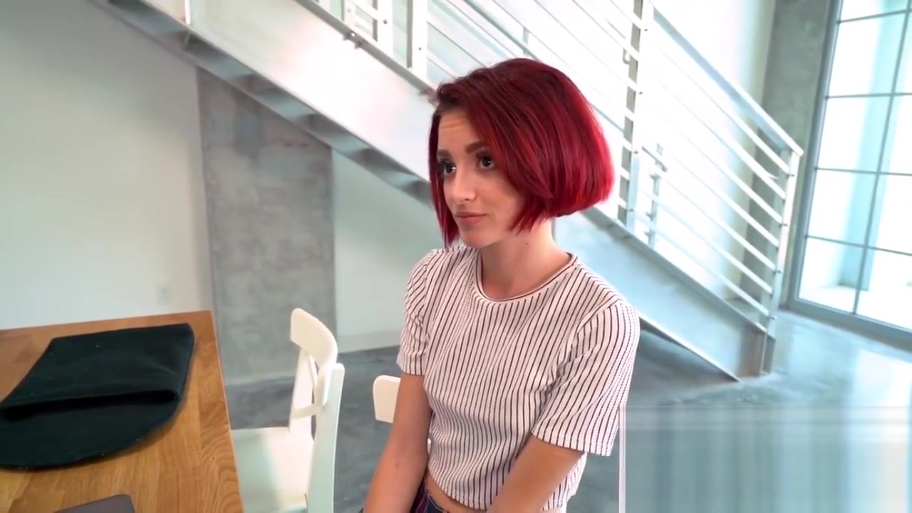 Cute redhead teen 18+ gets her hole fingered by a milf