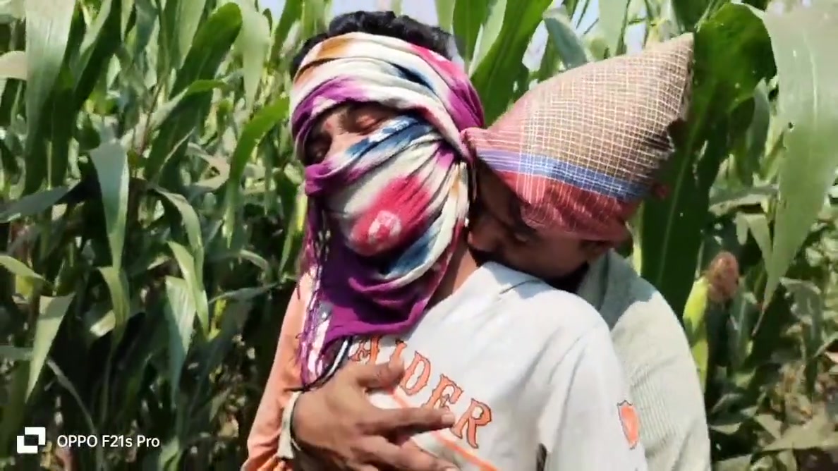 Indian Threesome Gay - A Farm Laborer And A Farmer Who Employs The Laborer Have Sex In A Corn Field - Gay Movie In Hindi Voice