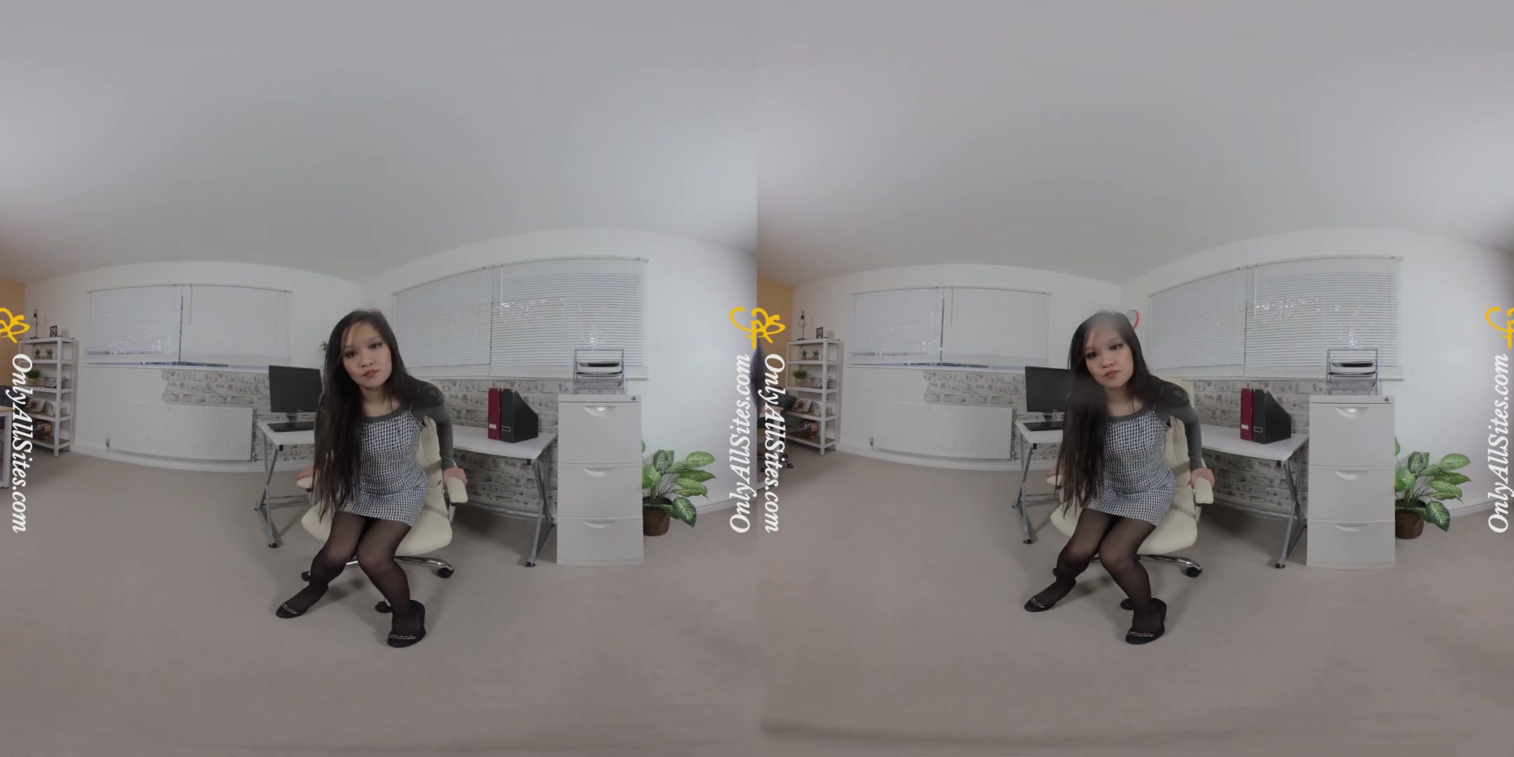 Louisa Lu - In the Office - OnlyTease