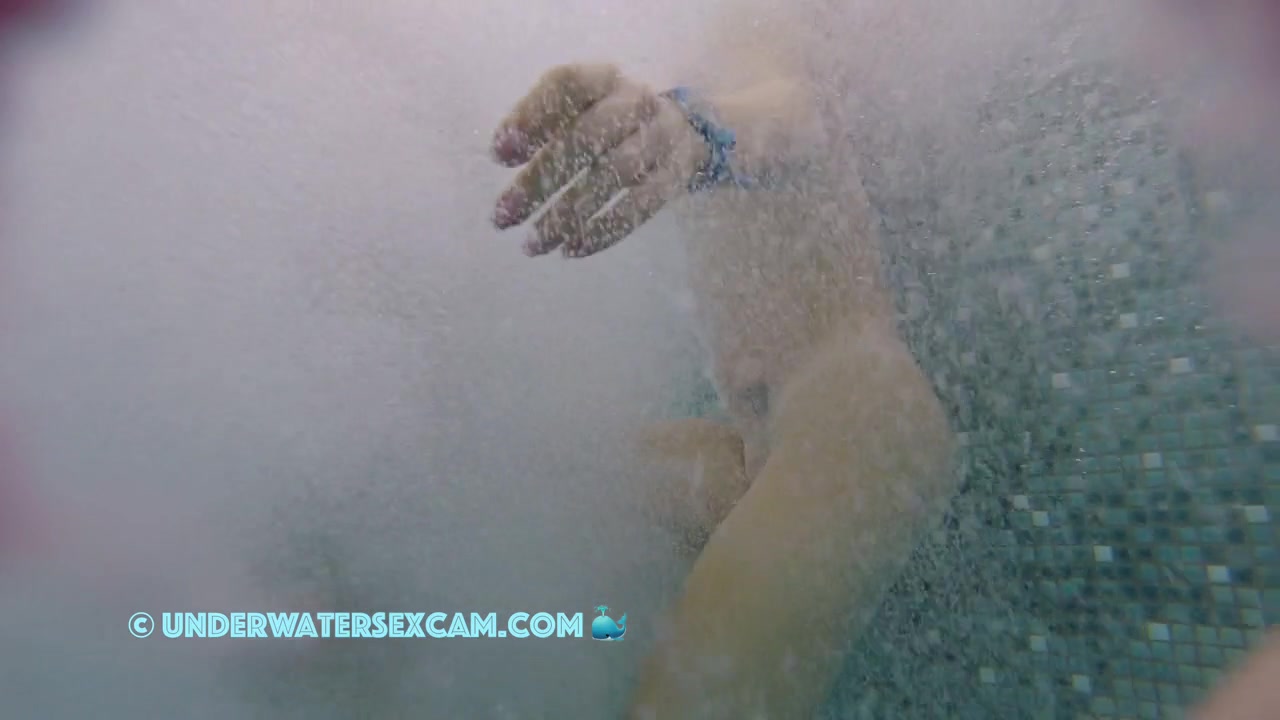 She Disappears In The Underwater Turbulence But Our Hidden Camera Catches Everything