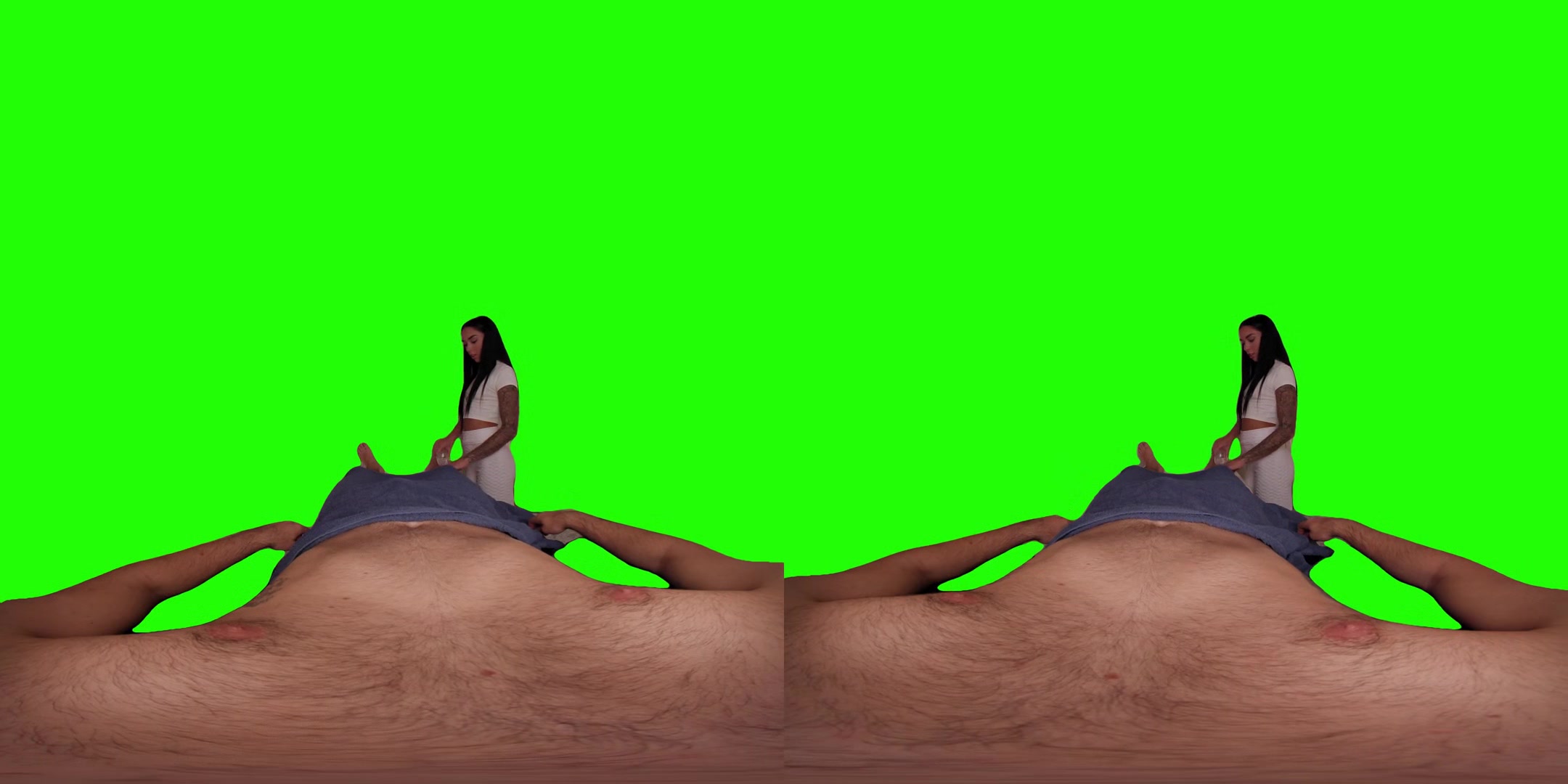 Erotic Massage starring Black Angel (Passthrough)