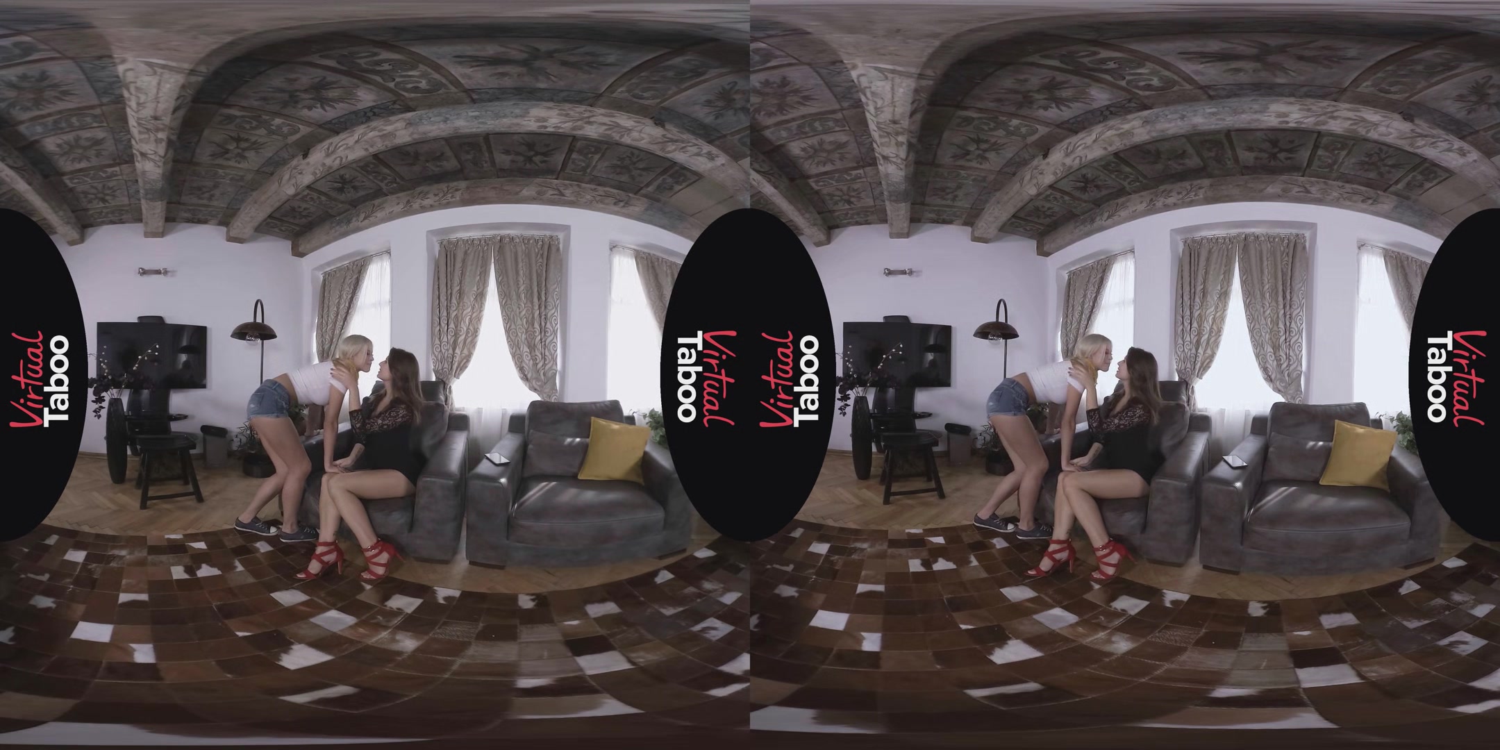 Jenifer Jane, Ria Sunn VR Porn: Mommy, Are You Sure It's A Dildo? - VirtualTaboo