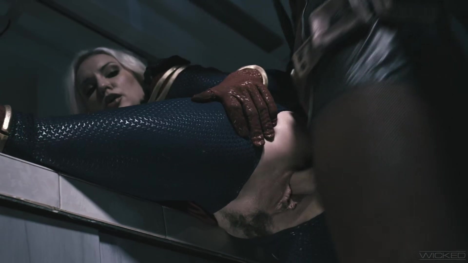 Wicked - Deadpool Fucks Captain Marvel Hard FULL SCENE