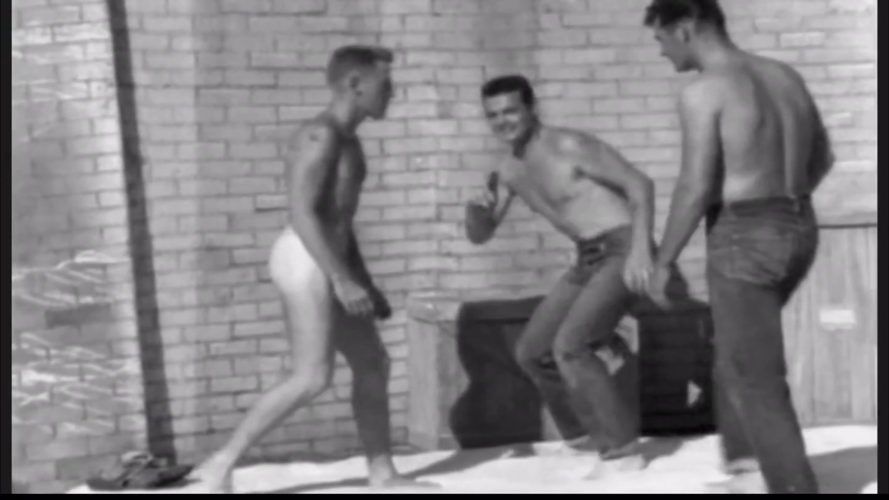 Amateur Homemade Hunk Jocks Jailhouse Rumble