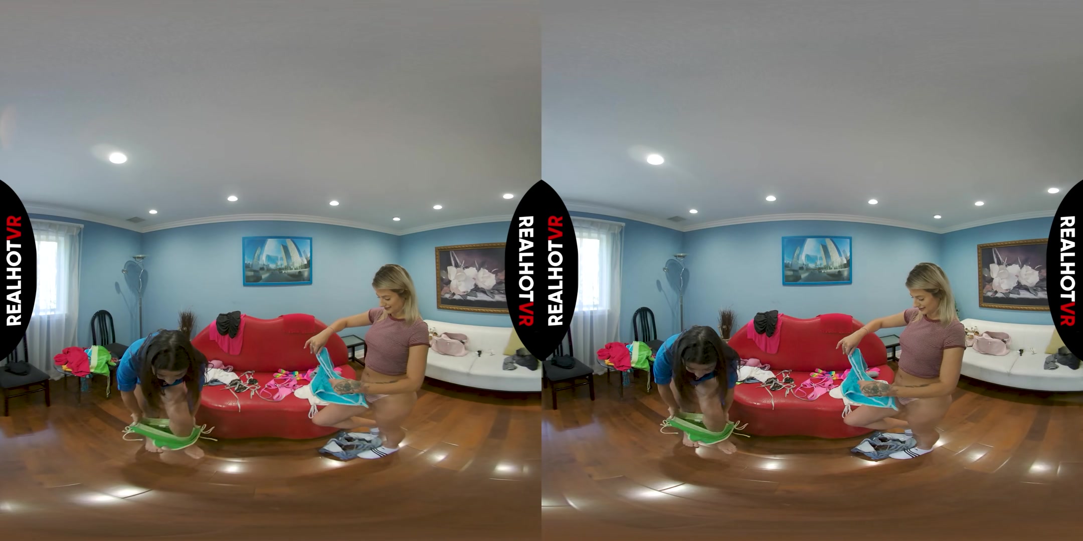 Behind The Scenes With Kylie Rocket & Harmony Rivers - RealHotVR