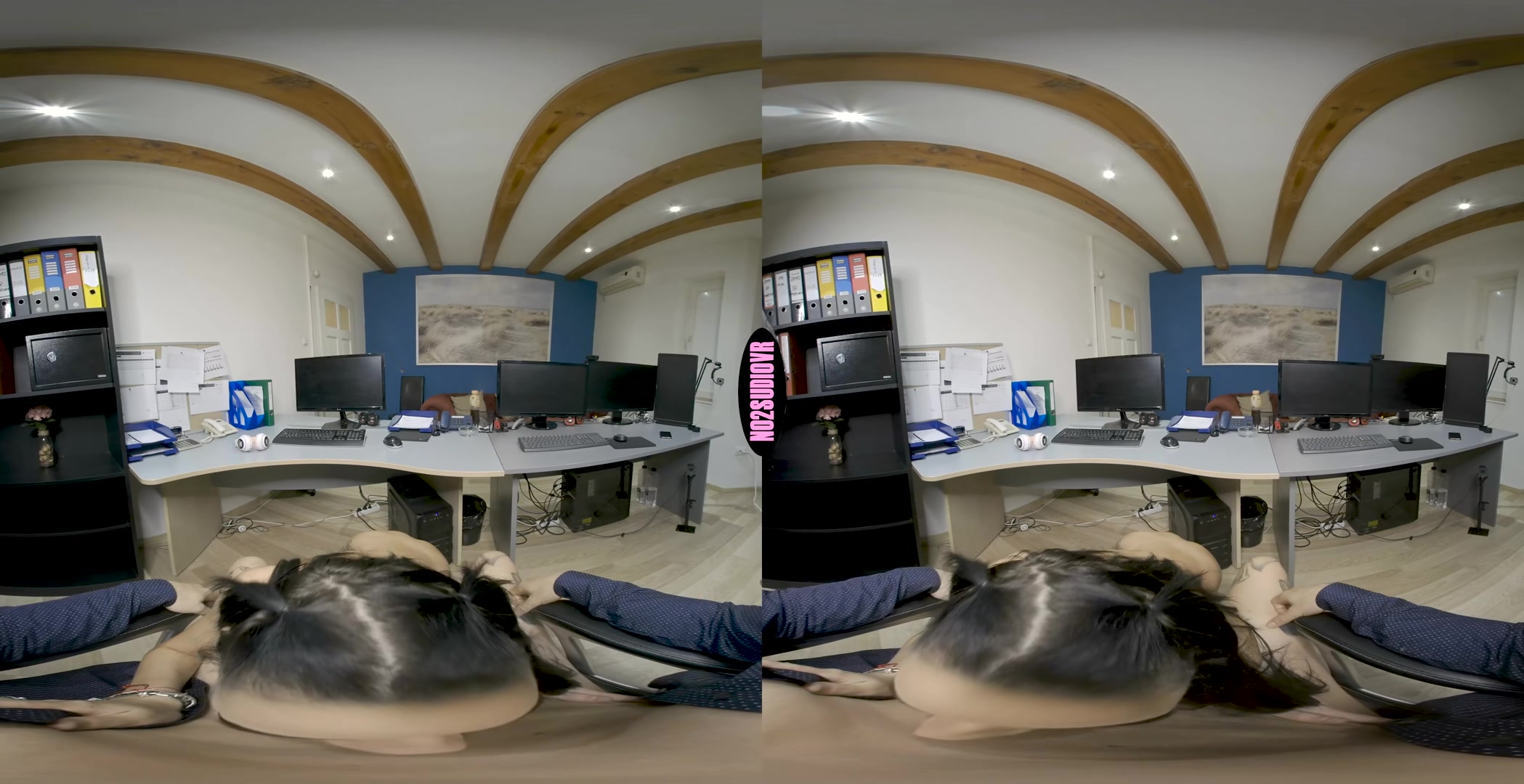 At the Office - Hot Massage - No2StudioVR