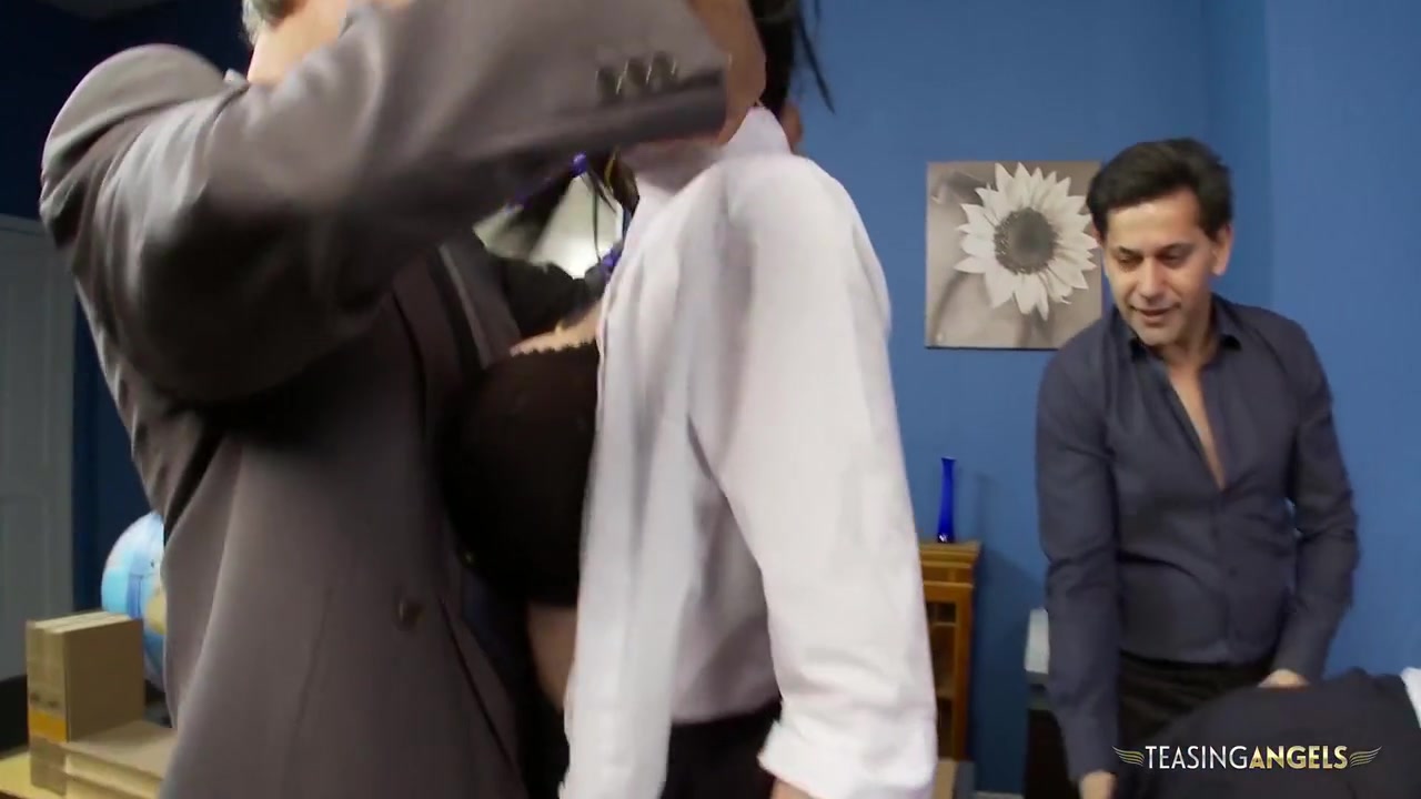 Glamorous Chicks In Uniforms Get Talked Into Sharing Some Big Cocks