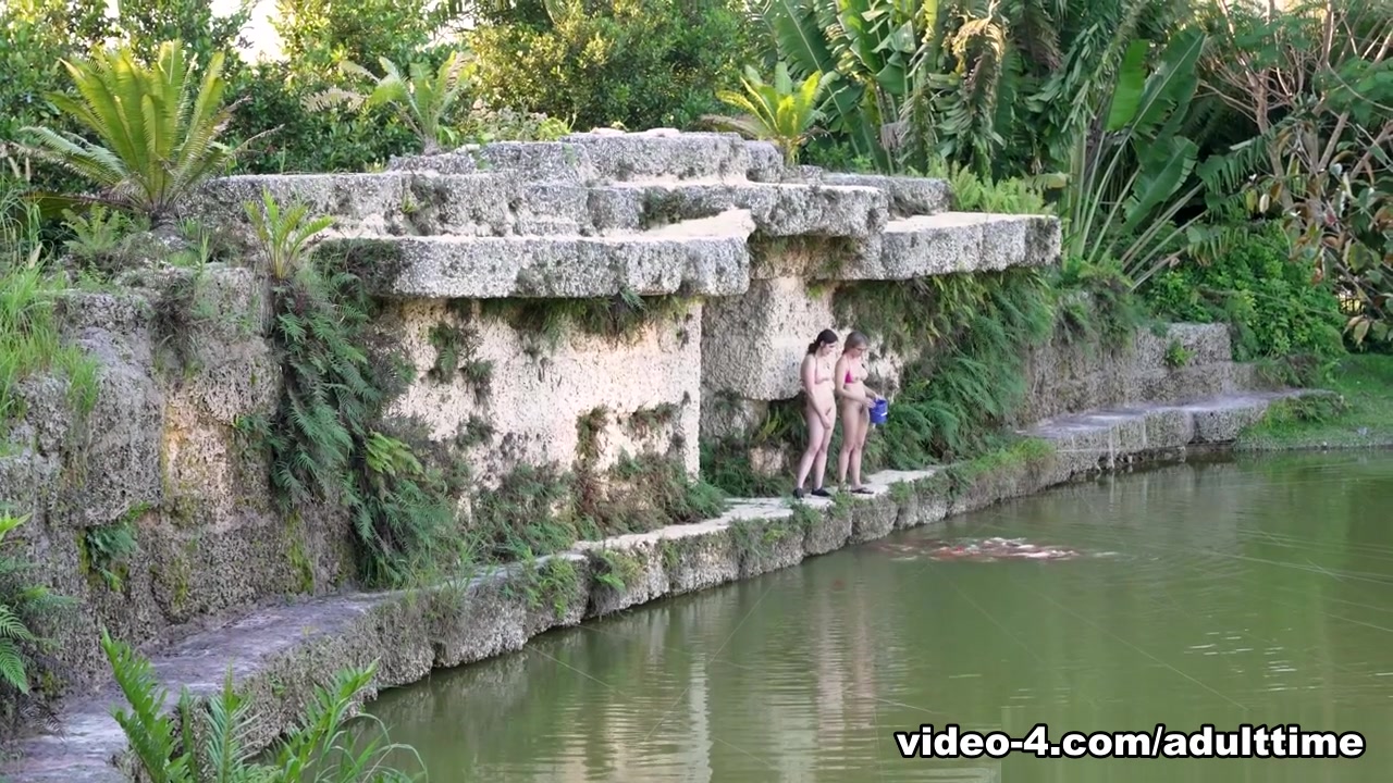 This Modern Mansion Lifestyle Feeding the Koi and Mr Turtle With Amiee Cambridge, Scene #01