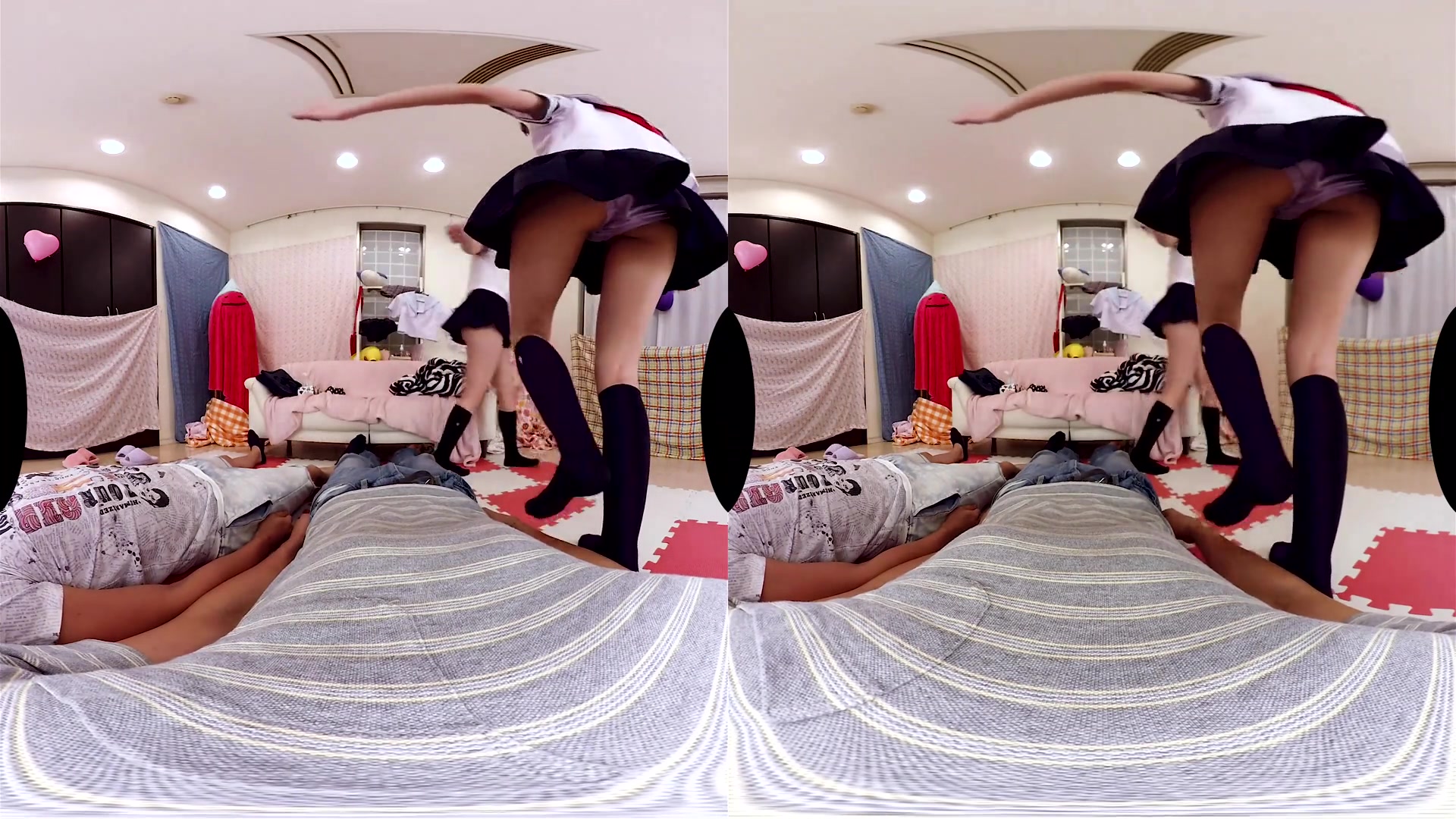 Ruka Kanae & Nanase Hazuki in Ruka Kanae & Nanase Hazuki Blowjob Relaxation Club - KoalaVR