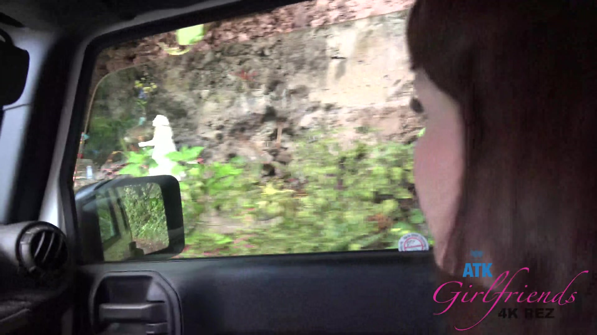 Virtual Vacation - Aliya Takes A Nice Car Ride With You