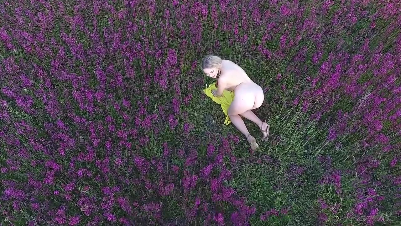 19yo Braided Nymph Nova Gets Fully Naked Outdoors!