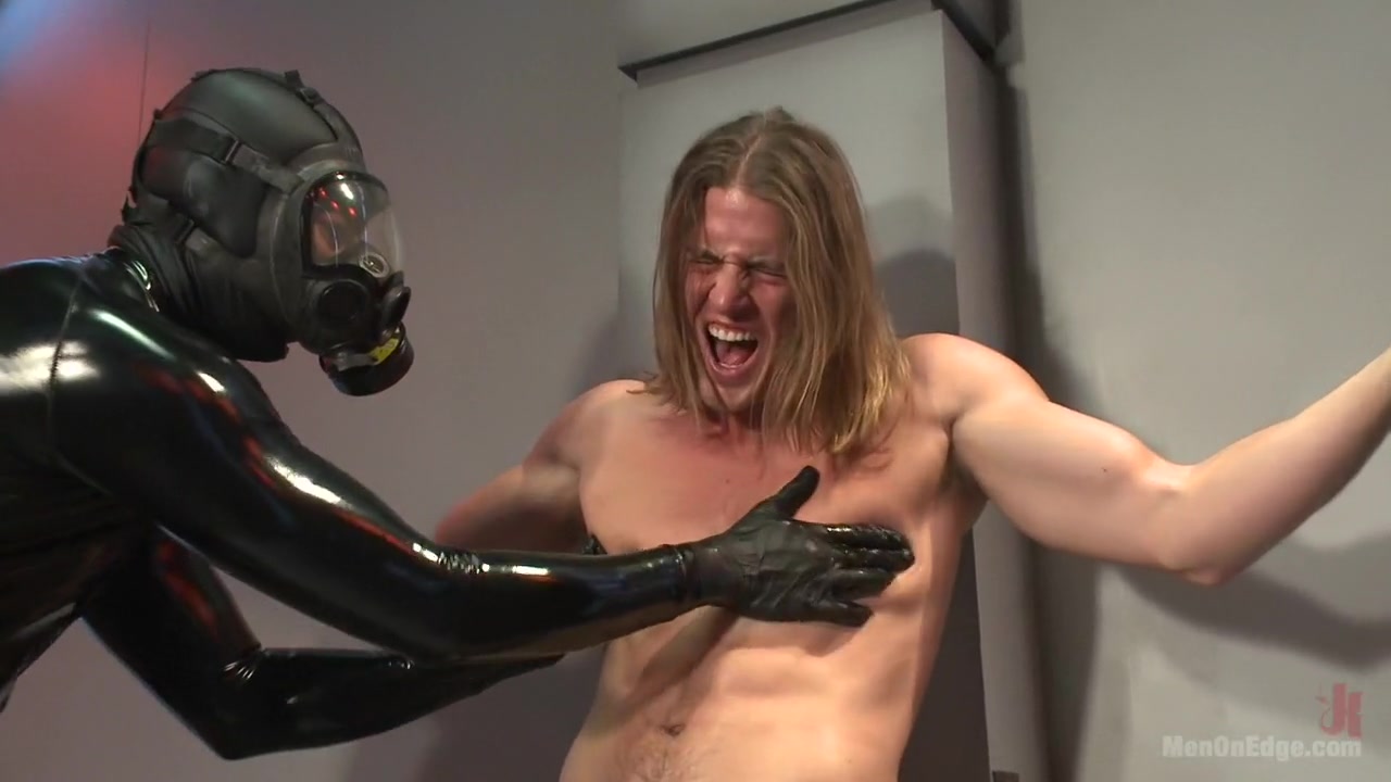 Straight stud with a big fat cock taken and milked by perverted aliens