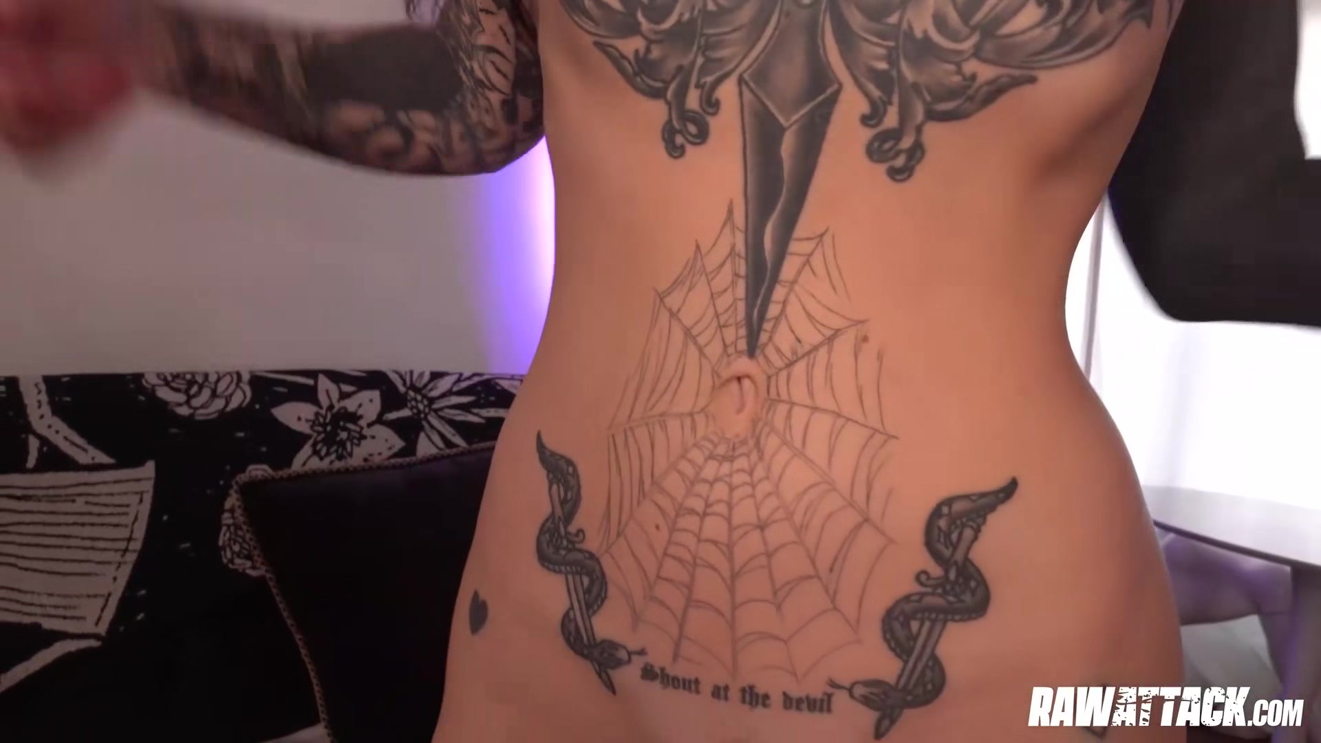 Tattooed Dick Lover Demi Morgan Gets What She Wants