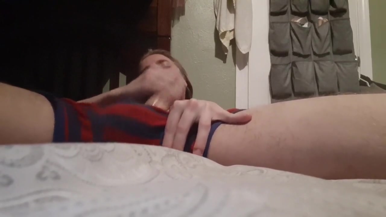 Jerking My Fat Silicone Cock Until I Come
