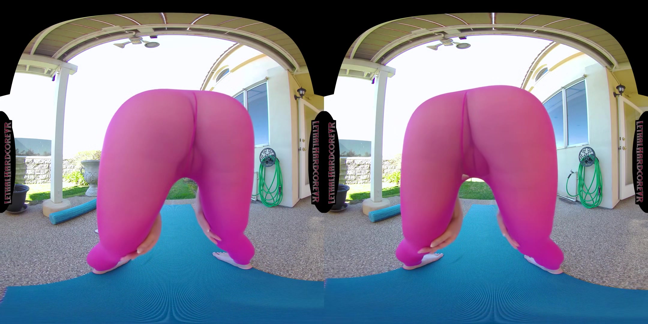 Melody Loves Creampies - Blonde Pornstar Melody Marks in Yoga Pants