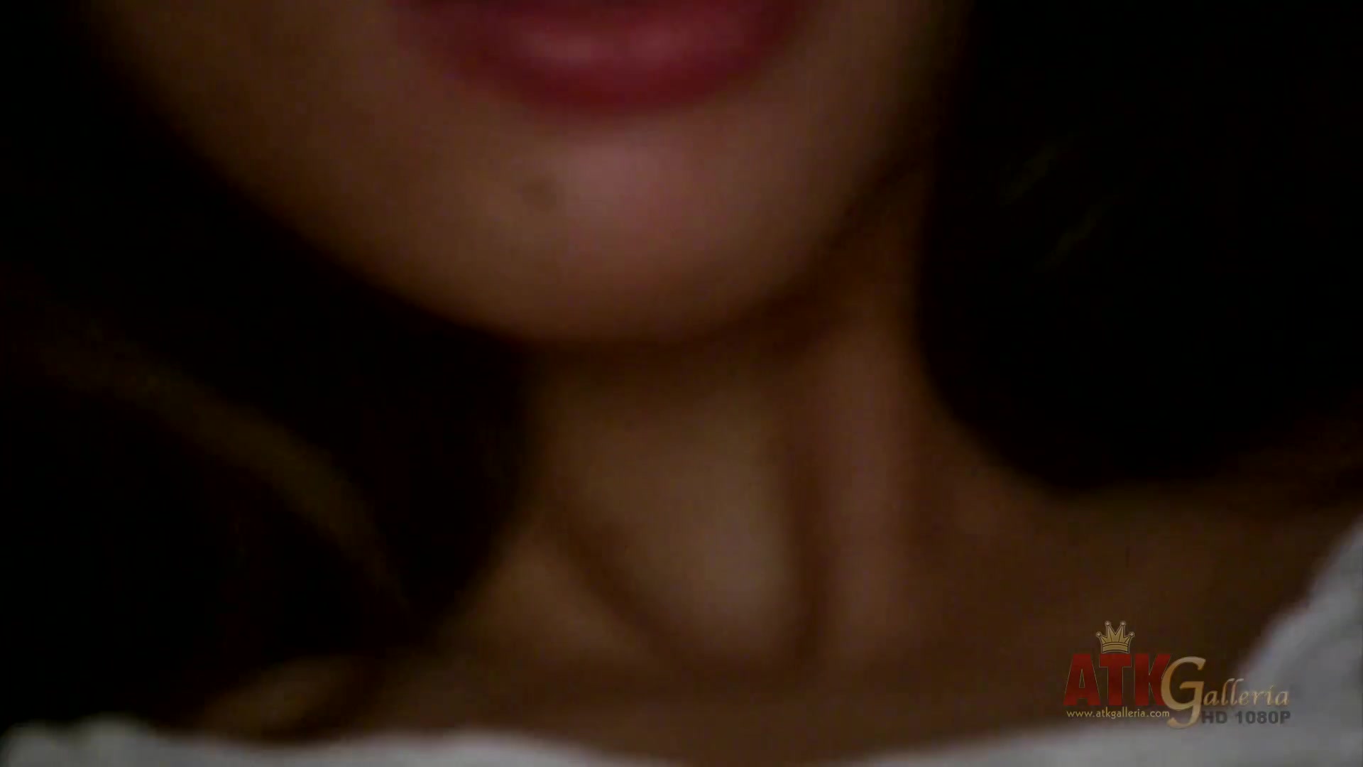 Horny brunette satisfies her needs with a sex toys