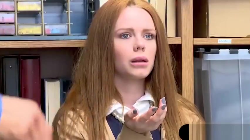 Cute Irish redhead amateur shoplifter rough fucked